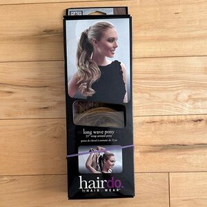 Hairdo by Hairuwear Long Wave Pony Wrap - Buttered Toast